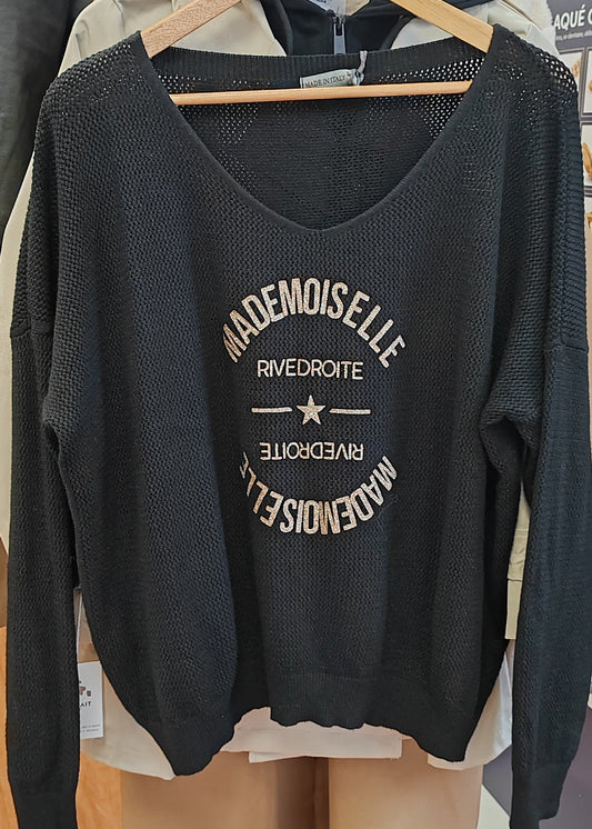 Pull Mademoiselle Rive Droite