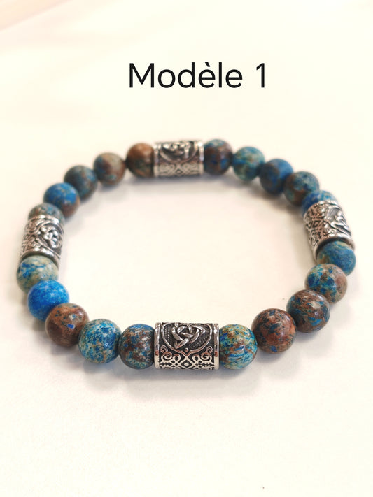 Handmade natural stone bracelet