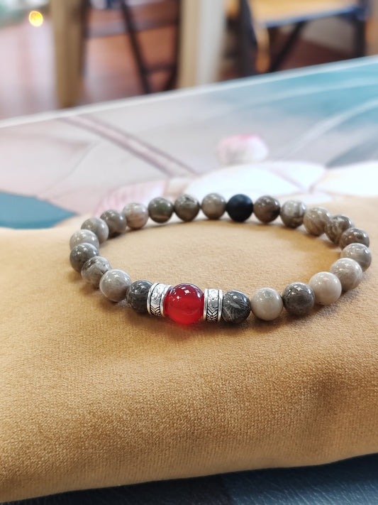 Bracelet en pierre naturelle Vogue N°8