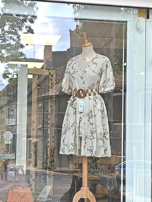 Embroidered dress