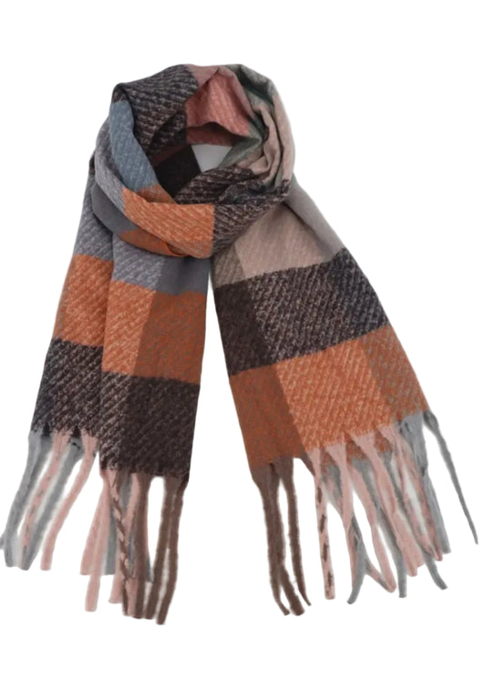Foulard en viscose Orien express