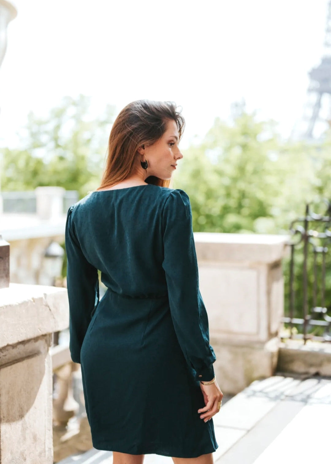 Robe verte Vogue N°8