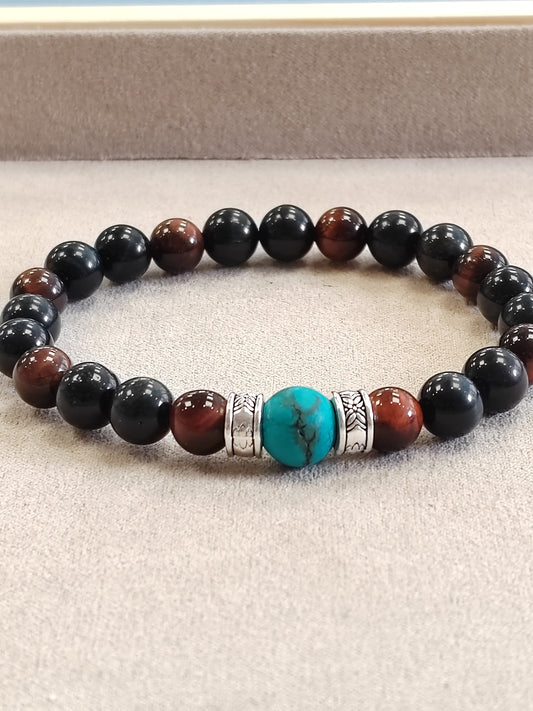 Bracelet pierre naturelle Vogue N°8