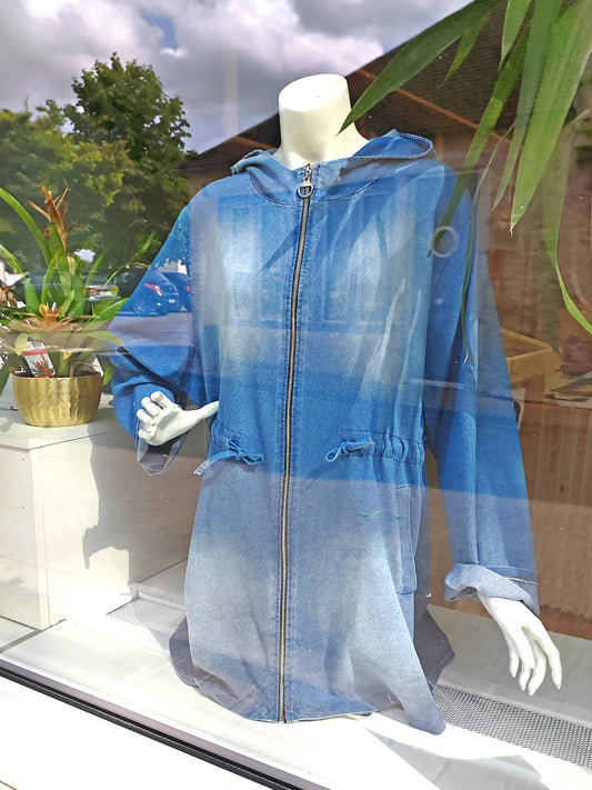 Veste en Jean CARLAGIANINI