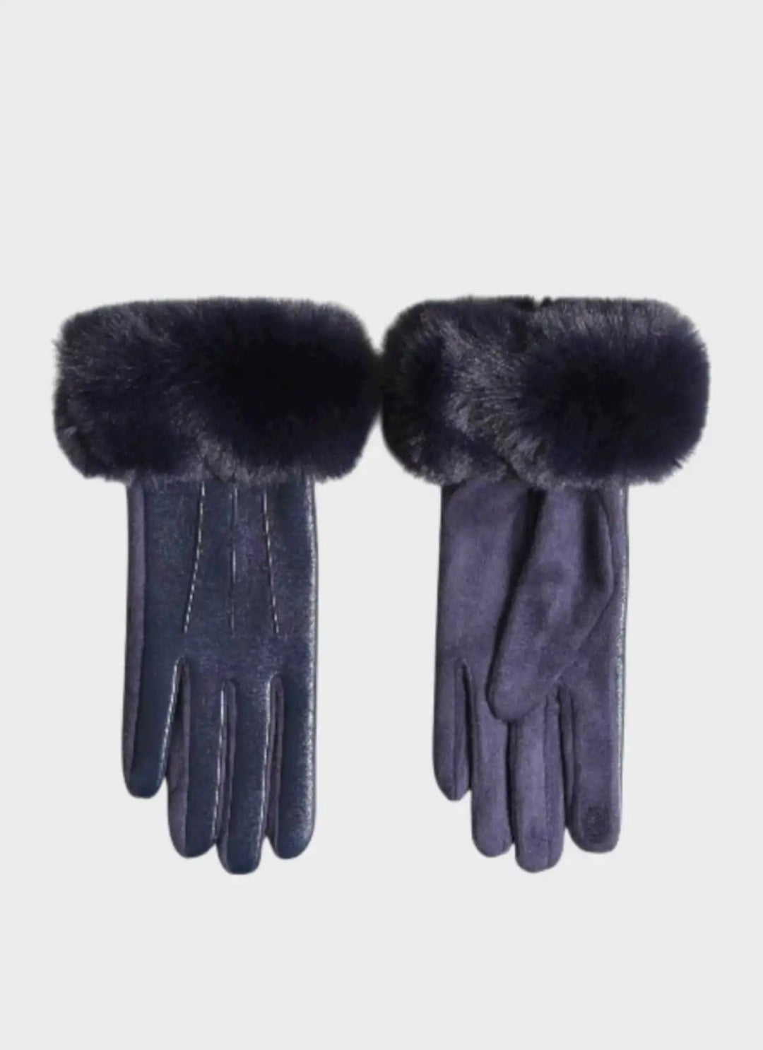 Gants avec fausse fourrure Vogue N°8