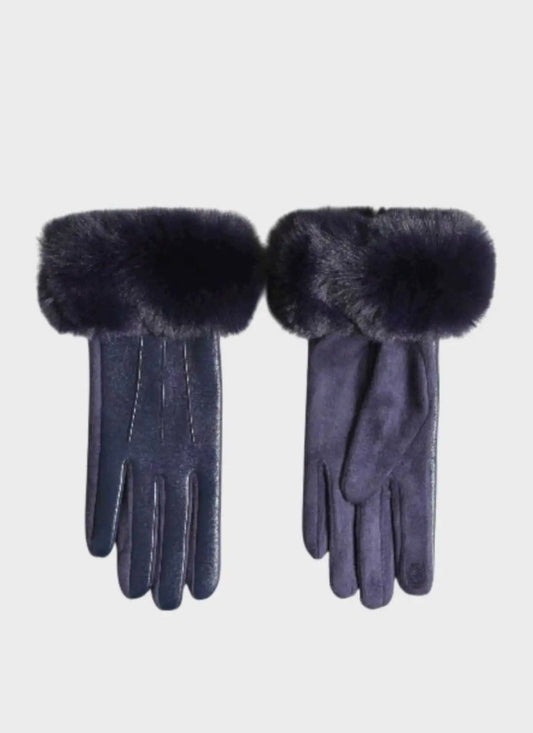 Gants avec fausse fourrure Vogue N°8