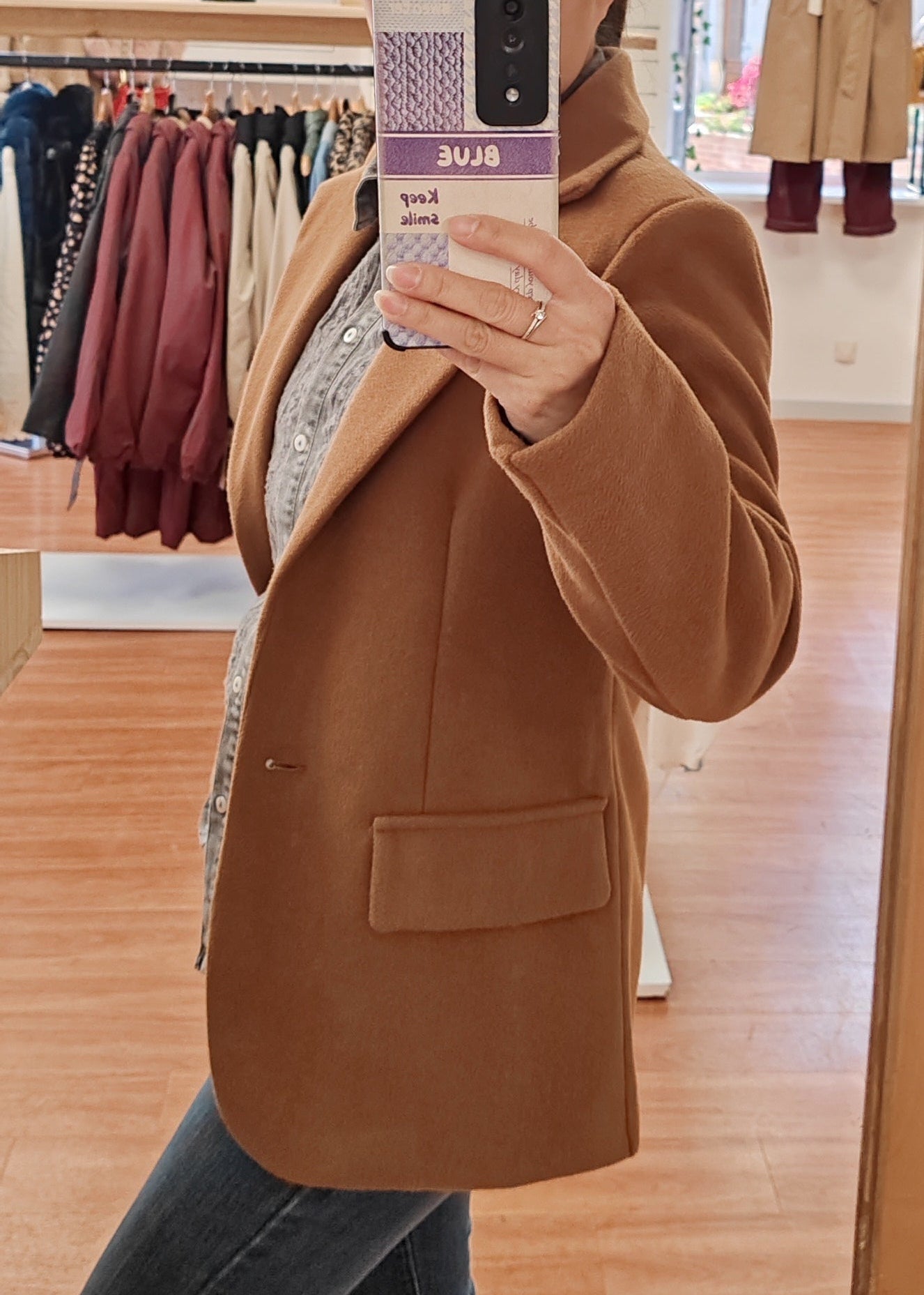 Blazer/veste costume en laine Vogue N°8